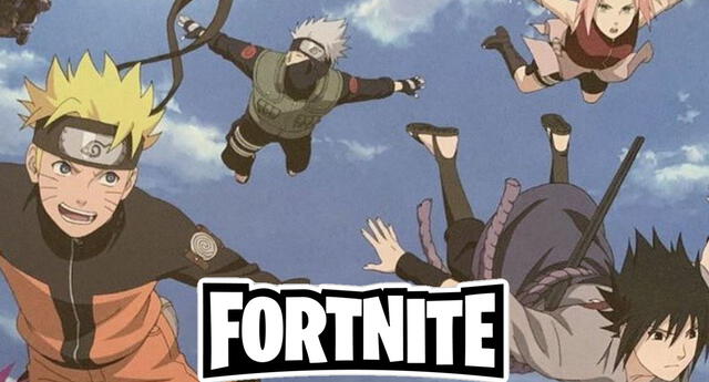 Naruto x Fortnite: Se filtran las skins y una imagen promocional épica con el equipo 7