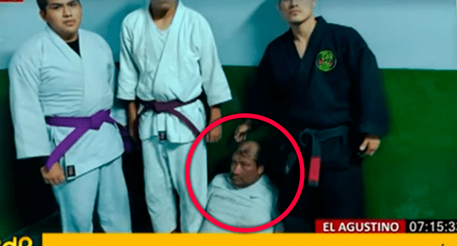 Alumnos de artes marciales capturan a delincuente que amenazó a sus mamás con un cuchillo en El Agustino