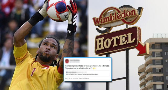 Usuarios mencionan al Hotel Wimbledon tras tapadas de Gallese (Foto: Difusión/Andina)