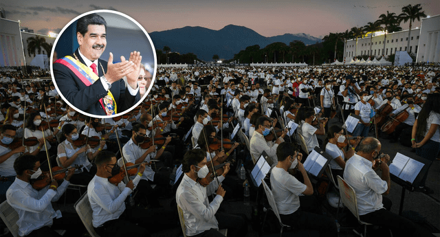 Venezuela realiza concierto con 12 mil músicos y entra en el libro Guinness