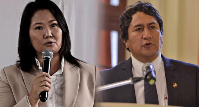 Vladimir Cerrón tilda a Keiko Fujimori de 'golpista' (Foto: Difusión/ GLR Javier Quispe Arcasi)