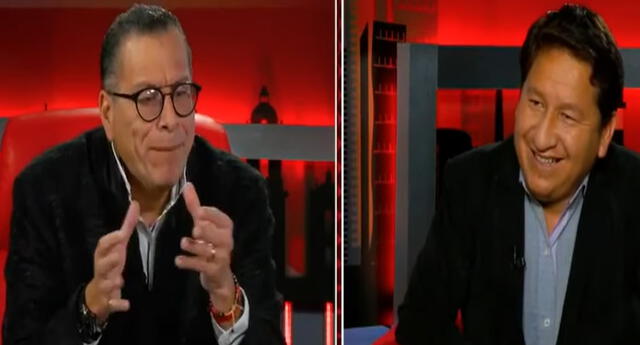 La entrevista entre Bellido y Butters dio mucho de qué hablar en redes sociales | Foto: Captura de Willax