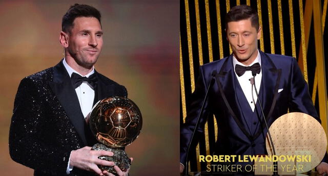 Usuarios decepcionados dicen que el Balón de Oro de Messi fue un robo a Lewandowski