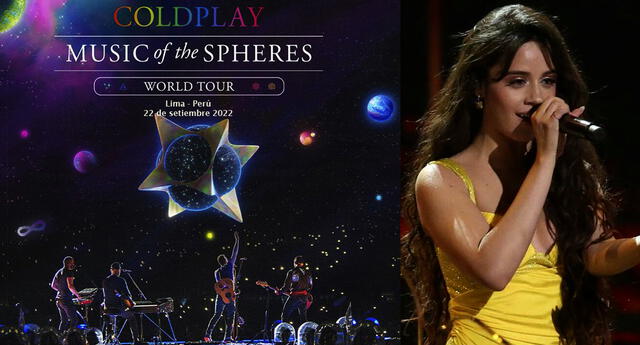 Coldplay confirma concierto en Perú para el próximo año y Camila Cabello será la telonera
