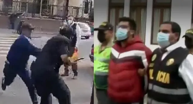 Sujeto que agredió a Policía: "Mil disculpas a todo el Perú y a la Policía nacional"