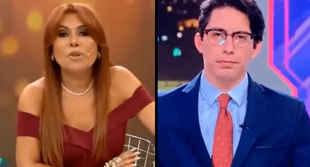 Magaly Medina critica a Sebastián Salazar: “Cero carisma, simple lector de teleprompter” | Foto: captura ATV/América TV