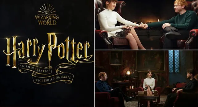 HBO Max lanza el primer trailer oficial de Harry Potter: Regreso a Hogwarts Foto: composición/HBO Max