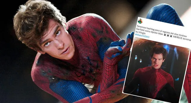 MakeTASM3: Fans piden que se realice la tercera entrega de The Amazing Spiderman con Andrew Garfield