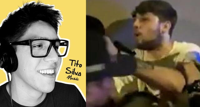 Usuarios piden a Tito Silva Music realizar un remix del padre que llamó la atención a su hijo / Fb. Tito Silva - Captura TikTok