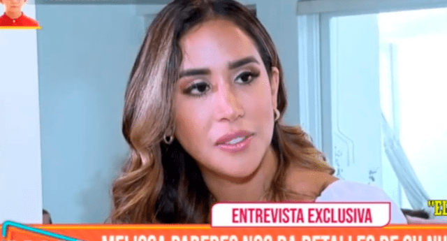 Melissa Paredes dice que necesita trabajar porque el 'Gato' no le pasa nada por su hija | Foto: captura Latina