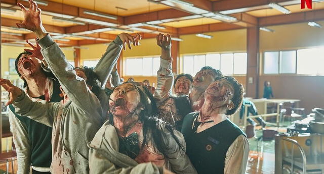 El primer k-drama original que Netflix estrena en 2022 es Estamos muertos. Foto: Netflix