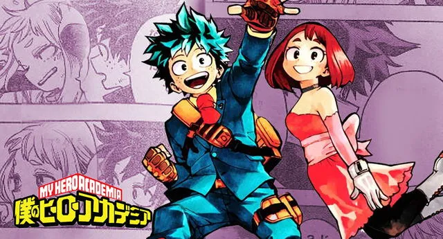 My Hero Academia 342 spoilers: Ochako se avergüenza por las palabras de Deku. Foto: composición GLR