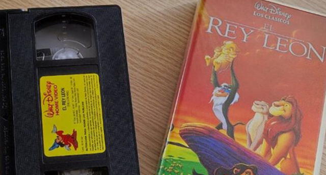 Actualmente, son las películas de Disney en VHS las que mejor valor están encontrando en internet.