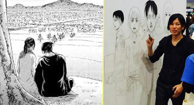 El creador de Shingeki no Kyojin y sus planes | Foto: Composición GLR