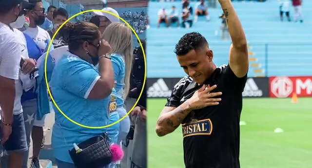 Madre de Yoshimar Yotún se emociona hasta las lágrimas por el recibimiento de hinchas a su hijo  / Composición LR