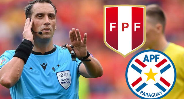 Fernando Rapallini será quien dirija el encuentro de Perú vs. Paraguay. Foto: composición/EFE Servicios
