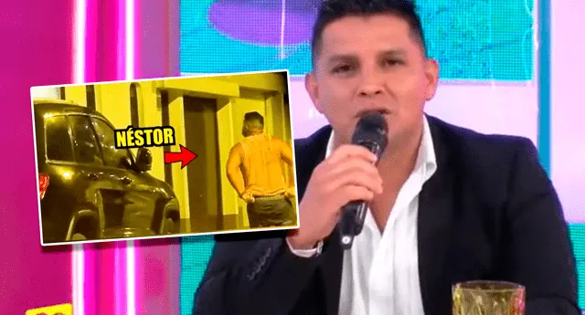 Néstor Villanueva afirma que Sofía Cavero no es su amiga. Foto: captura Willax TV