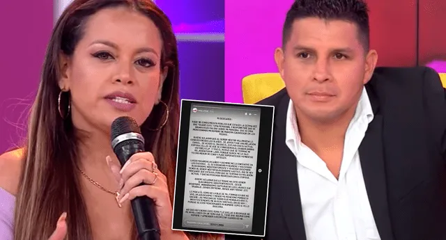 Néstor Villanueva le dará el divorcio a Flor Polo tras ser acusado de acoso sexual. Foto: captura América TV/Willax TV