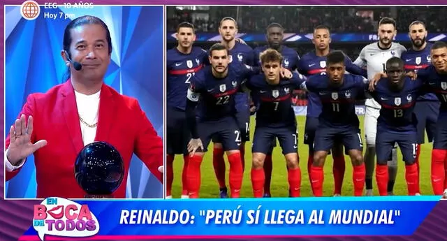Reinaldo Dos Santos indica que Christian Cueva tendrá un buen rendimiento en el Mundial / Captura: América TV