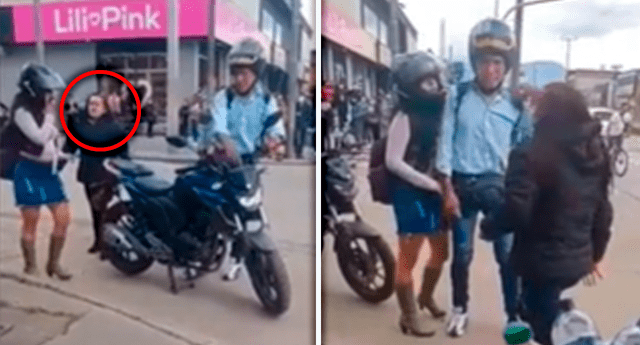 Descubre que su pareja utiliza la moto que le compró para pasear con otra mujer. Foto: captura TikTok
