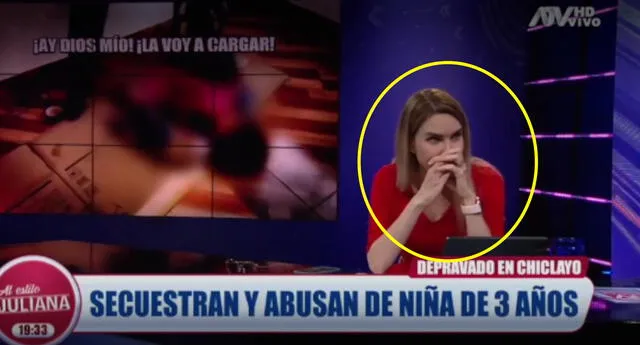 Juliana Oxenford sobre hombre que ultrajó a niña en Chiclayo: "Para mí lo ideal sería que dejara de existir" / Captura: ATV