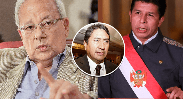 César Hildebrandt se pronuncia sobre el Gobierno presidido por Pedro Castillo. Foto: La República/Presidencia